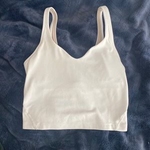 White Lululemon Align Tank